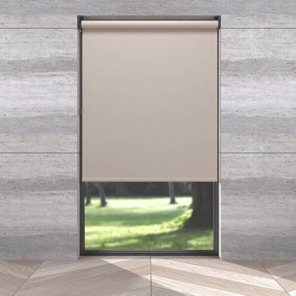 Cortinas roller blackout basic pvc a medida marca Alrex con sistema premium Coulisse, varios colores disponibles, fácil limpieza