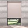 cortinas roller blackout basic color fawn coulisse alrex decorjade