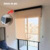 cortinas roller con cenefa de pvc marca alrex sistema coulisse decorjade