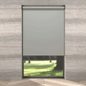 Cortinas roller blackout afrika munchen, aspecto y tacto textil a medida marca Alrex con sistema premium Coulisse, varios colores