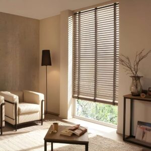 persiana horizontal de madera de 50 mm a medida varios colores